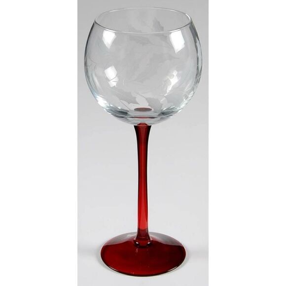 Lenox Holiday Etched Balloon Wine set of 3/ New No Box - Picture 1 of 2